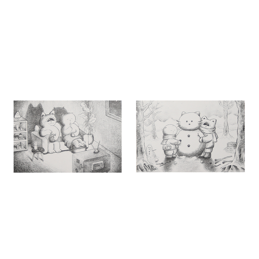 UAMOU POST CARD SET