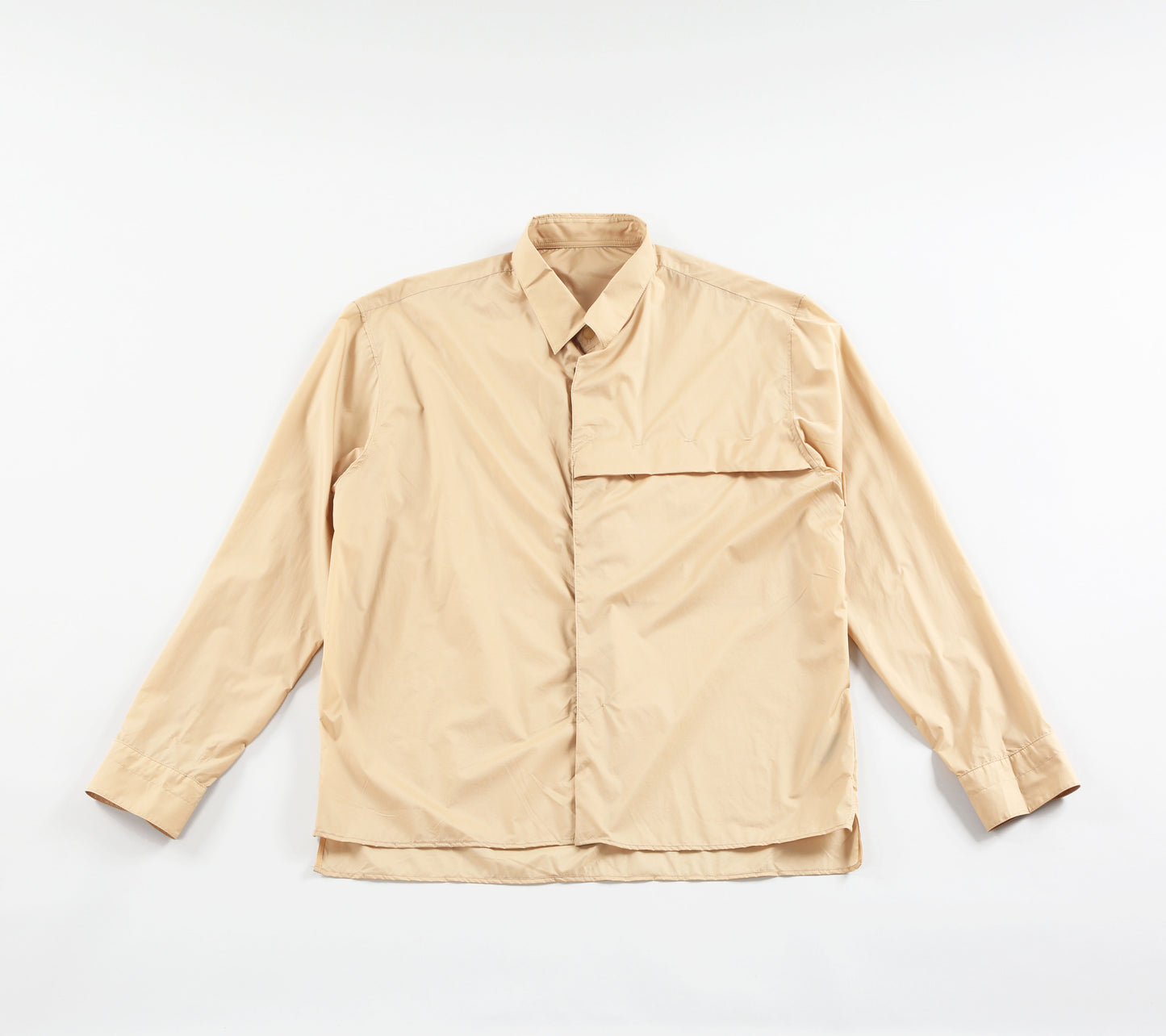 FILM WEAR LONG SLEEVE SHIRT - BEIGE