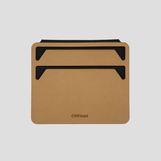 FLAT WALLET M - BEIGE